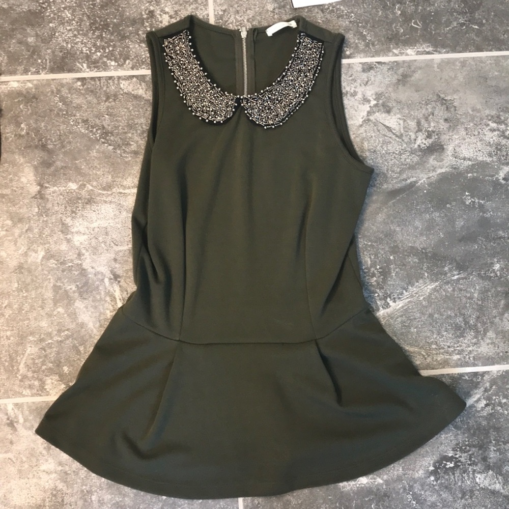 Short Sleeve Bib Tank